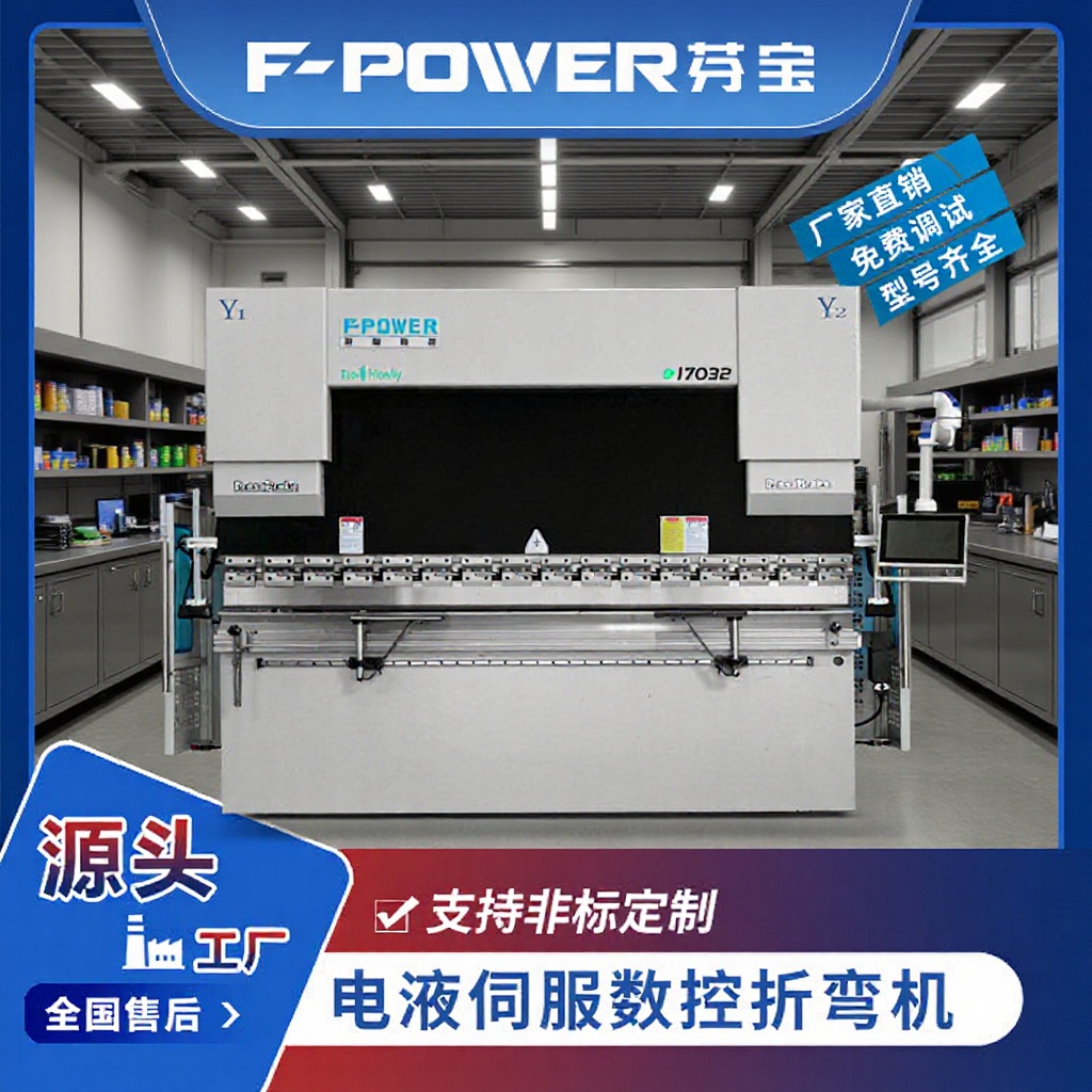 数控折弯机170T3米2电液伺服大型全自动高精度不锈钢折板机剪板机