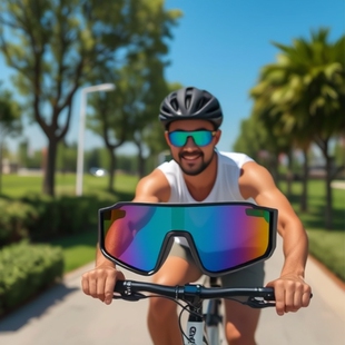 Sports Riding Glasses Cross-border New Cyberpunk Style Outdoor Windproof Eye Protection Goggles UV-proof for Men and Women