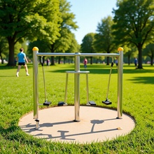 不锈钢户外健身器材广场小区公园社区室外运动健身路径漫步机