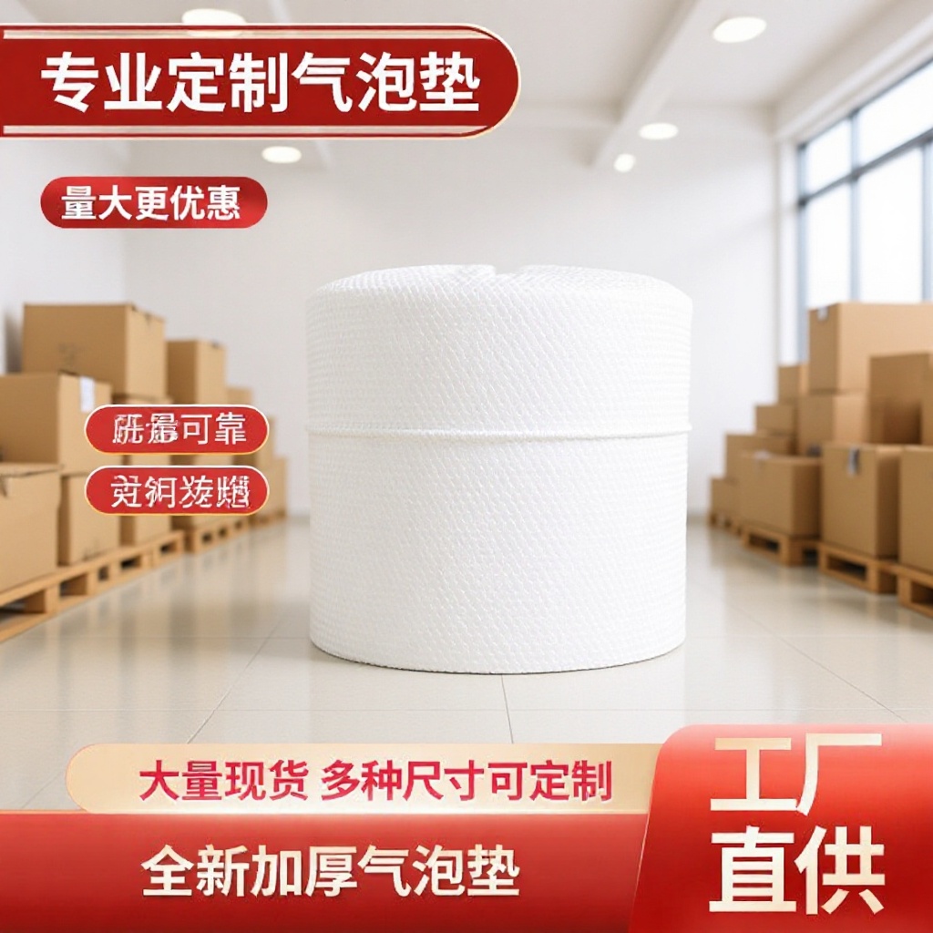 全新料透明防震防撞摔气泡袋气泡膜电商精密仪器打包物流包装大