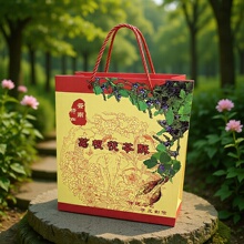 手提袋定制企业印刷LOGO土特产纸袋小批量订做加厚礼品袋纸质