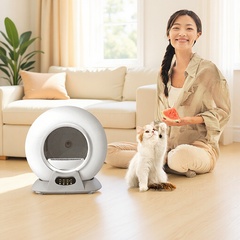 自动猫砂盆超大号全封闭猫厕所一键清理铲屎电动静音设计智能清理