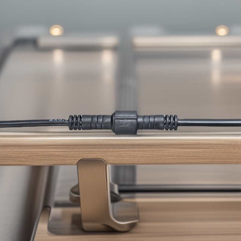 A小头小头户外防水连接器防水连接线防水公母头2芯3芯4芯认证线