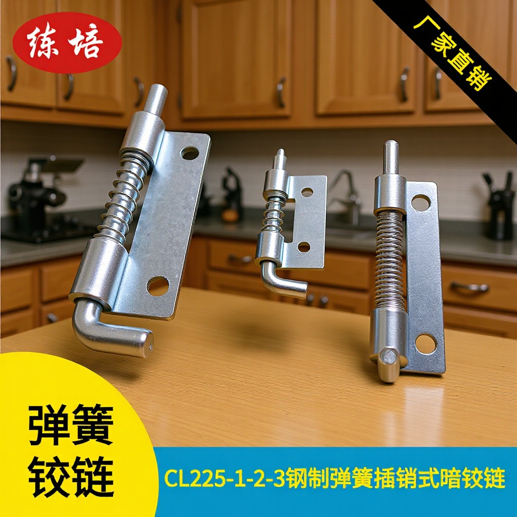 弹簧门轴 手动插入式门转轴 隐藏式暗铰链 简易大中小