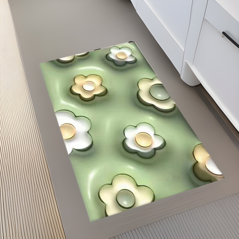 3D Stereoscopic Diatomaceous Earth Quick-Drying Floor Mat Bathroom Absorbent Non-Slip Foot Mat Bathroom Mat Specifically for Bathrooms