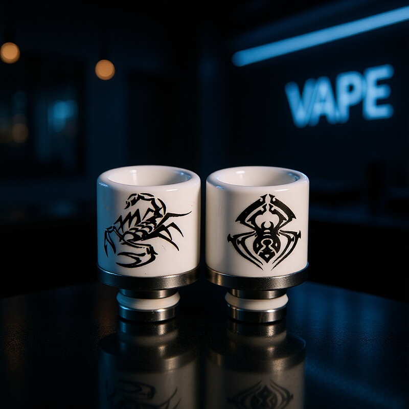 510 Ceramic Drip Tip 510 Ceramic + Stainless Steel Nozzle Food Grade Drip Tip 510 Drip Tip Cigarette Holder 510 Ceramic Drip Tip 510 Ceramic + Stainless Steel Nozzle Food Grade Drip Tip 510 Drip Tip Cigarette Holder