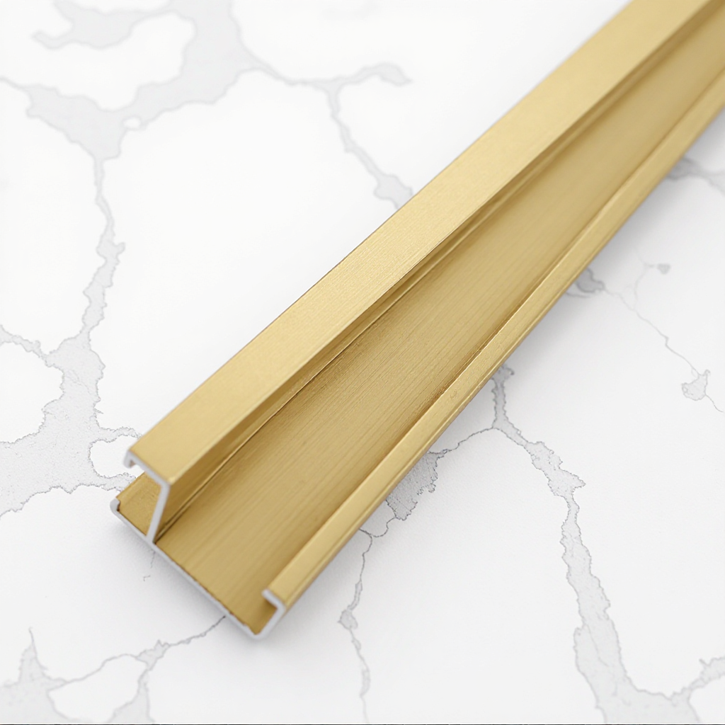 佛山厂家批发 铝合金门板铝框  晶钢门卡板铝型材 异型材来样订购