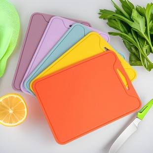 Food Grade Silicone Cutting Board Kitchen Cutting Board Can Be Hung Amazon's Best-Selling Multi-Functional Anti-Slip