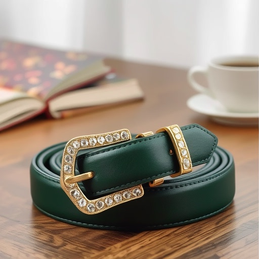 2025 New Fashionable Elegant Rhinestone Inlaid Pin Buckle Belt All-match Trimmed Belt Simple Decorative Belt for Women