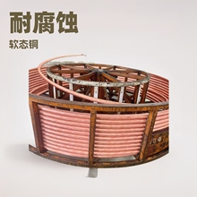 紫铜直管直铜管紫铜管2/3/4/5/6/8/10/12/14/16MM硬态软态纯铜