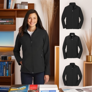 Factory Outdoor Soft Shell Soft Shell Jacket Women's Stand Collar Windproof Jacket Waterproof Thin Velvet Jacket