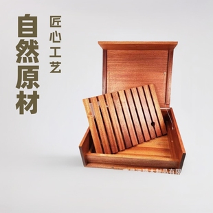 Japanese-style Japanese and Korean cuisine restaurant creative wooden dry ice box set barbecue shop characteristics smoking artistic conception dishes tableware