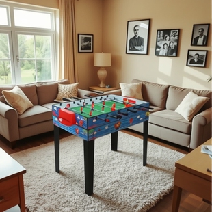 [dribber] multi-functional billiards desktop football ice hockey machine home table tennis foldable multi-functional game