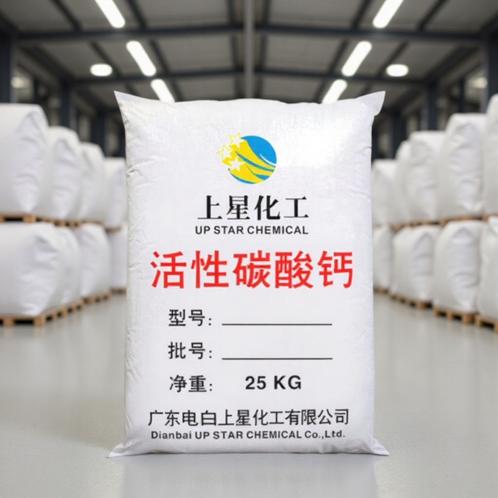 厂家直销活性碳酸钙低吸油值白度高分散性好高纯度矿物