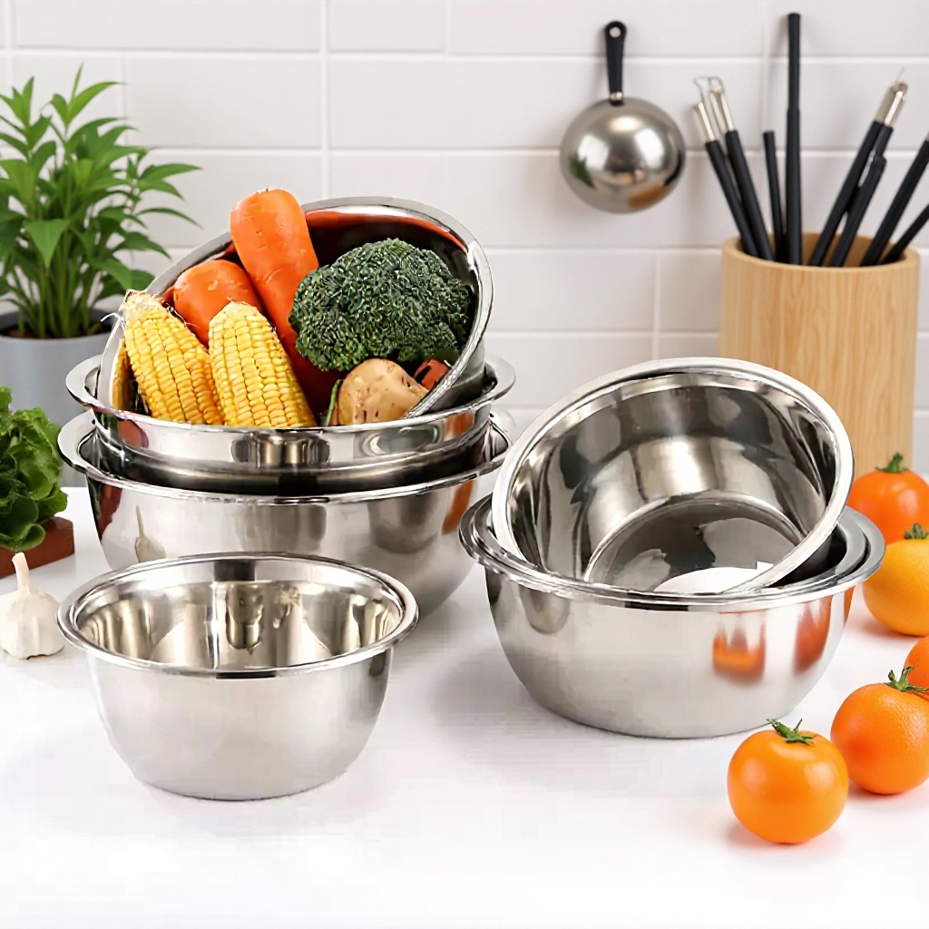 Stainless Steel Household Wash Basin