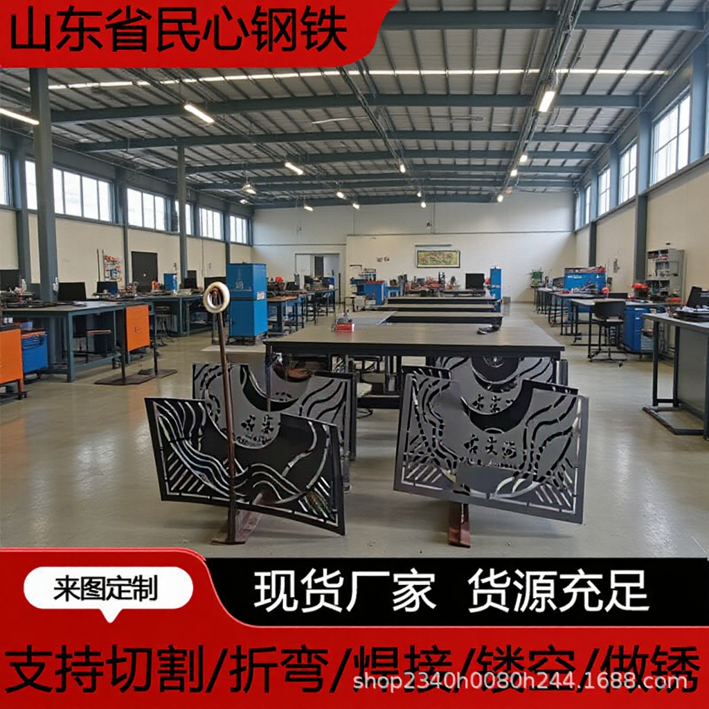 耐候板灯箱花箱种植池 园林景观红色革命景墙耐候钢板水景篦子