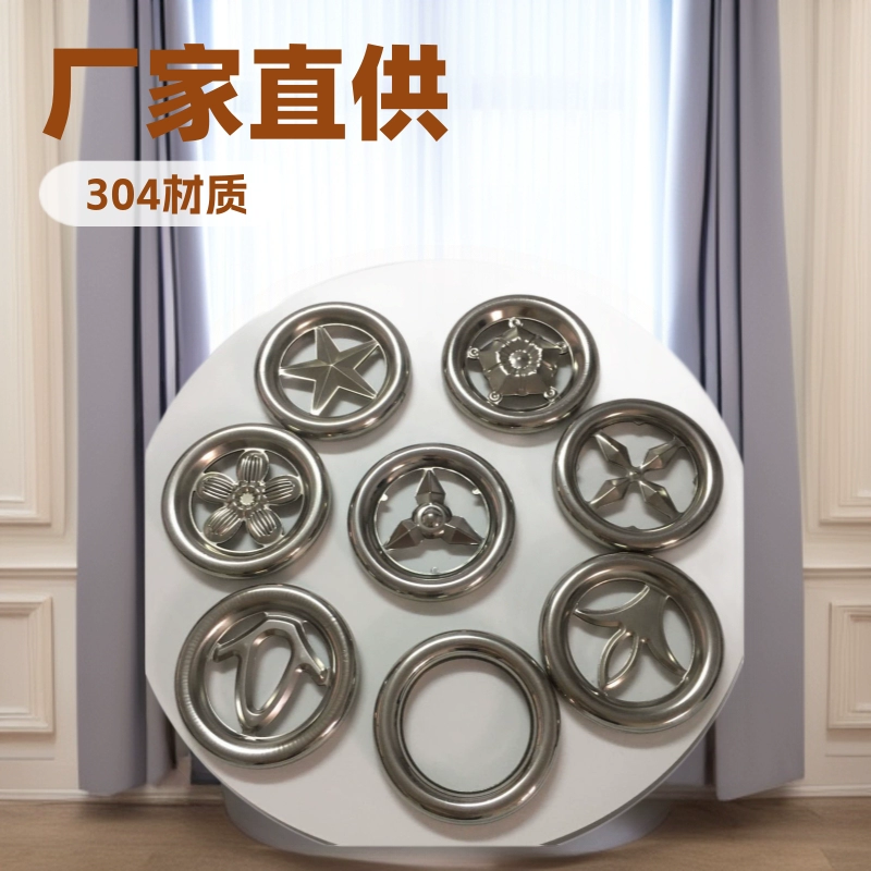 Прямые поставки с завода: Декоративная накладка на дверь из нержавеющей стали 304, яркое гальваническое покрытие, обработка, сварка, штамповка, 12 см, хит продаж для трансграничной торговли