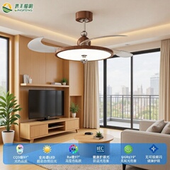 インビジブルファンライト 中古寝室用シーリングファン リビングルーム用インバーターファンライト ダイニングルームホール用メインライト 中山製照明器具