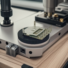 16*2单联双联拨盘齿轮电位器 音量开关电位器 10K50K100K