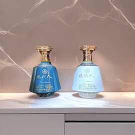 现代人敬未来礼盒酒52°浓香型白酒500ml/瓶礼盒商务宴请 礼品酒