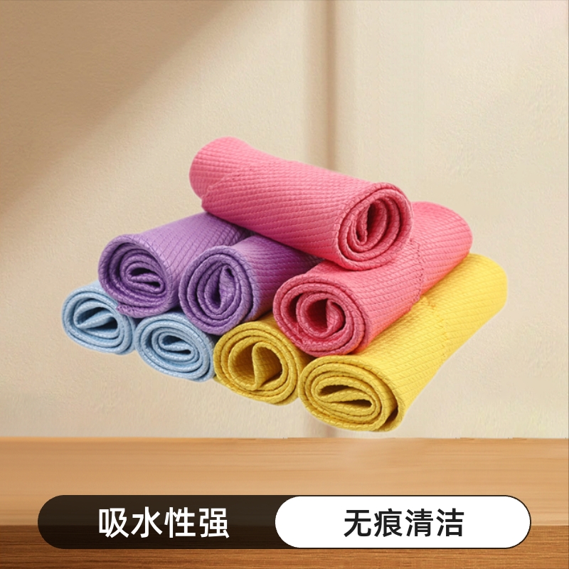 Manufacturer Supplies Fish Scale Cleaning Cloth for Glass and Car Cleaning, Absorbent Cleaning Tool for Household Cleaning, Leaves No Marks When Wiping Windows