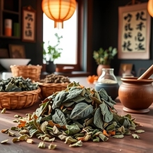 湖南产地直供批发莓茶手工炒制霉茶花草茶夏季成叶藤茶