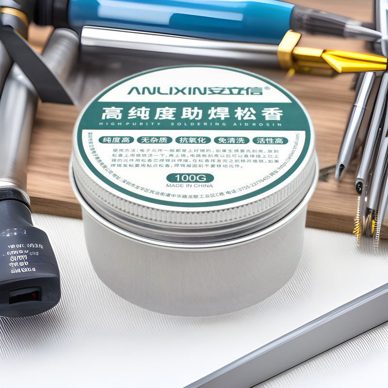 Spot Wholesale High Purity Aluminum Can Flux Rosin Electric Soldering Iron Soldering Tip 100g Antioxidant Paste for Soldering