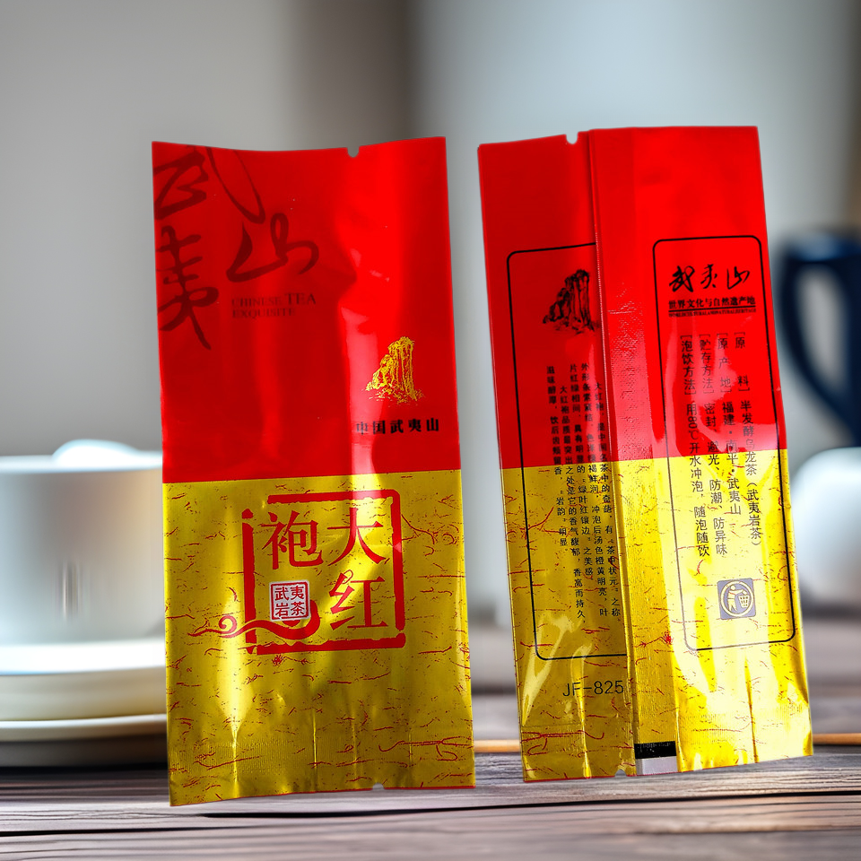 茶叶包装袋武夷山大红袍茶叶袋子纯铝泡袋茶叶小泡袋茶叶包装袋