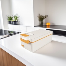 跨境充电学生大容量电热保温饭盒304内胆家用微波炉上班族电加热