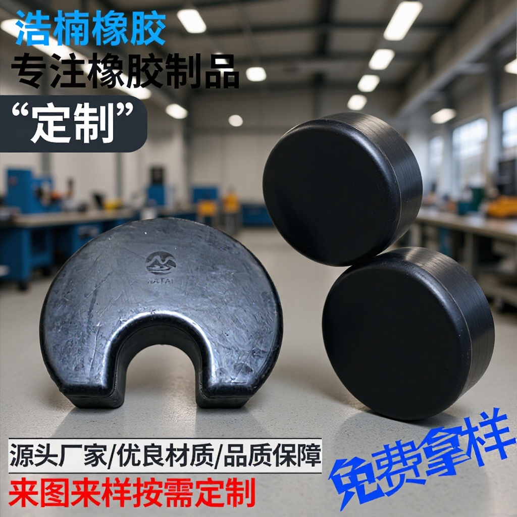 批发橡胶伞盘 橡胶减震器 工业机械橡胶件 黑色橡胶伞盘 品质保障