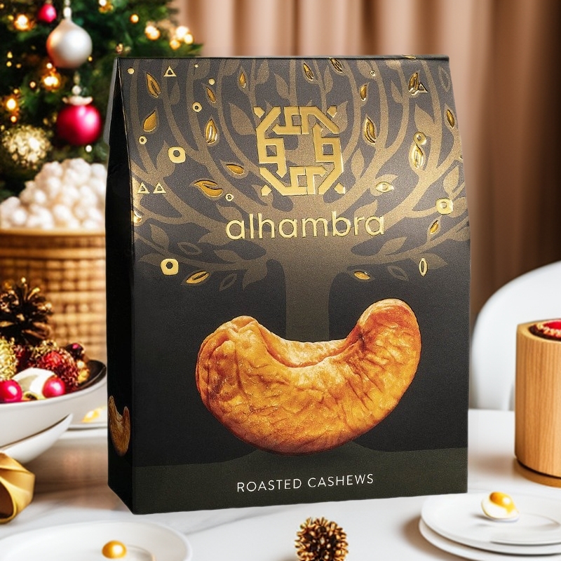 食品包装礼盒定制坚果松果干货彩盒定做外包装镭射银UV厂家印刷