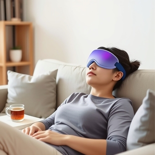 Shading massage eye mask hot compress eye massager bluetooth music eye massager wireless intelligent massage eyes