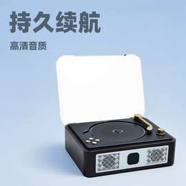 复古多功能CD机CD播放机高保真音质便携充电光盘碟片机工厂供应