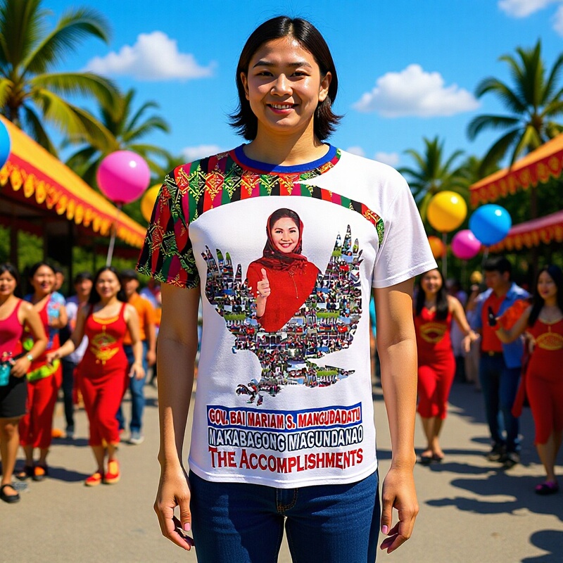 2022 Philippine Sarah President Candidate T-Shirt Processed Full Version Sublimation White Full Polyester Round Neck T-Shirt 2022 Philippine Sarah President Candidate T-Shirt Processed Full Version Sublimation White Full Polyester Round Neck T-Shirt