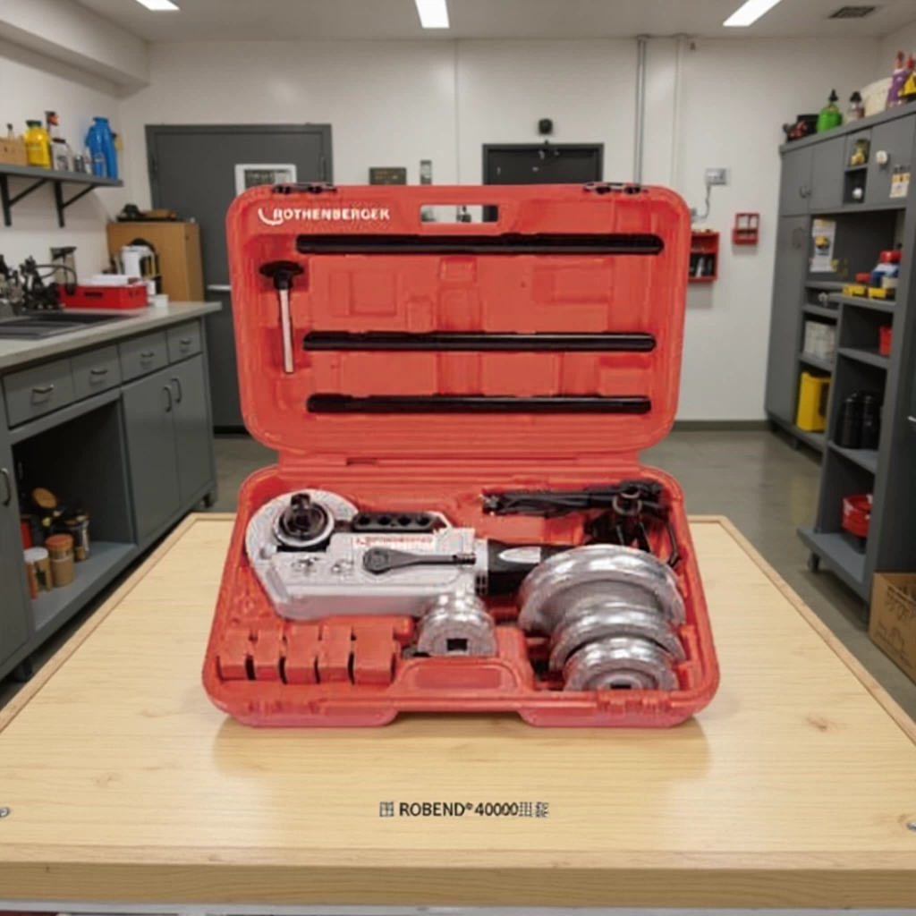 Германский электрический трубогиб ROTHENBERGER, портативный трубогиб ROTHENBERGER ROBEND4000