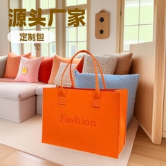 Xiaohongshu の人気のラッキーハンドバッグ、厚みのある大容量のハンドバッグ、ショッピングバッグ、トートバッグはカスタマイズ可能 l