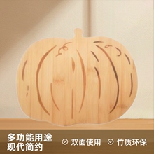竹木制收纳托盘奶酪板切菜板双面面包板家用厨房披萨板砧竹制木质