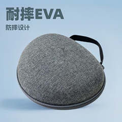 ポータブルヘッドマウント折りたたみヘッドフォン収納袋落下防止と耐圧ポータブルEVA収納ボックスハードシェルオーバルヘッドフォンバッグ