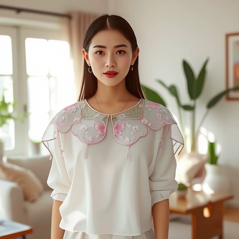 Школьный костюм с поддельным воротником аксессуары супер сказочный национальный стиль