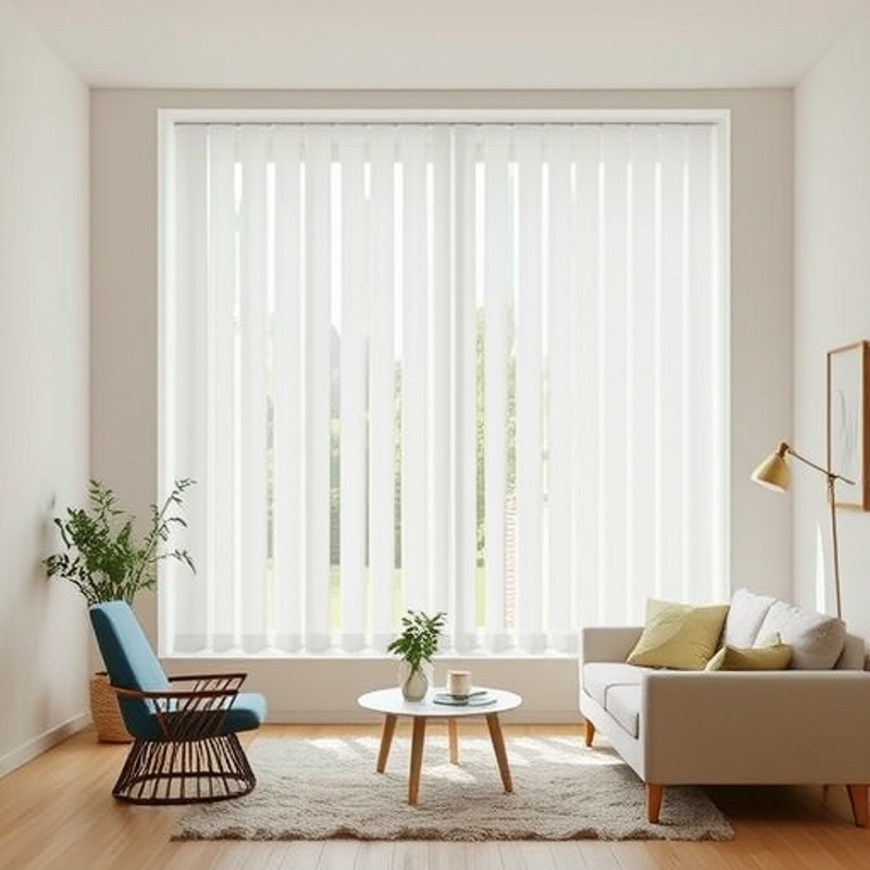 Vertical Blinds, Vertical Curtains, Floor-To-Ceiling Blinds, Partition Blinds, Sunshade Vertical Blinds, Office Sheer Curtains