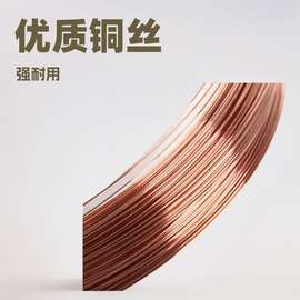 T2紫铜丝 软铜线 红铜丝 导电铜线 裸铜丝0.2 0.5 0.8 1 2 3 45mm