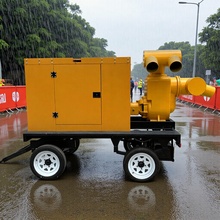 厂家定制防汛泵车移动大流量移动自吸污水泵自吸泵排涝抗洪2000方