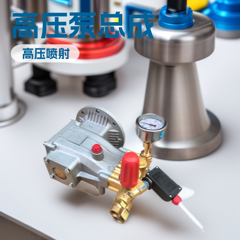 熊猫PM360EA370EA高压清洗机泵头洗车机高压泵总成刷车机自动启停