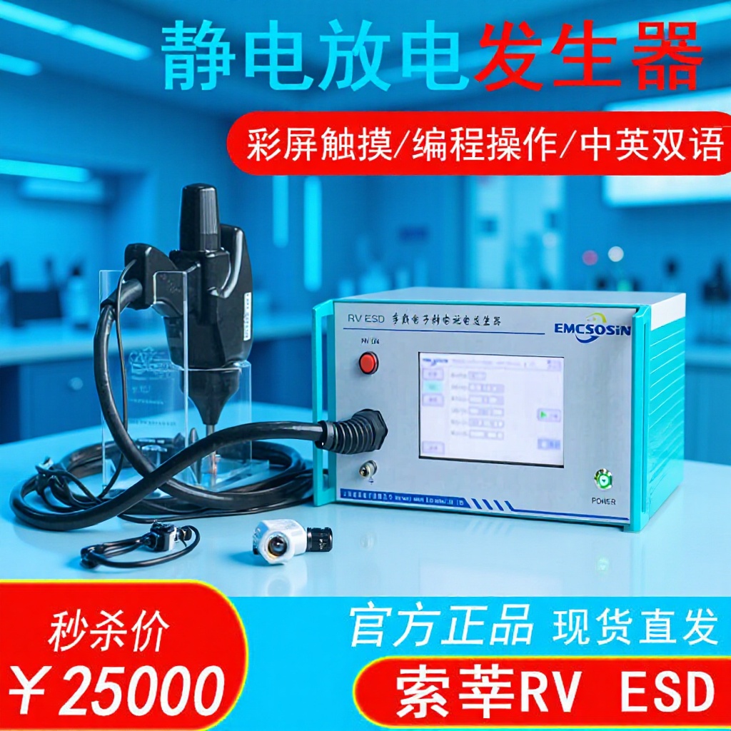 RV ESD车载静电放电发生器人体防静电仪电磁兼容性EMC抗扰测试仪