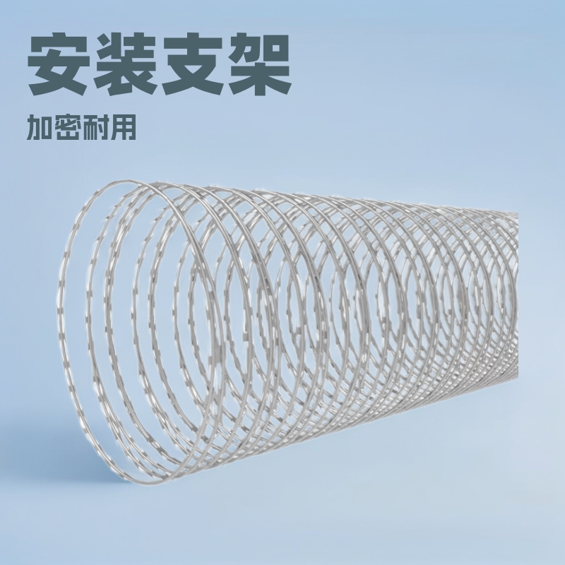 高铁8001刺丝滚笼 安装支架 8001图纸安装用立柱支架 加密支架