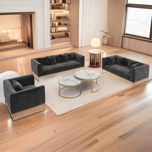 Scandinavian modern sofa for photo sessions, internet celebrity