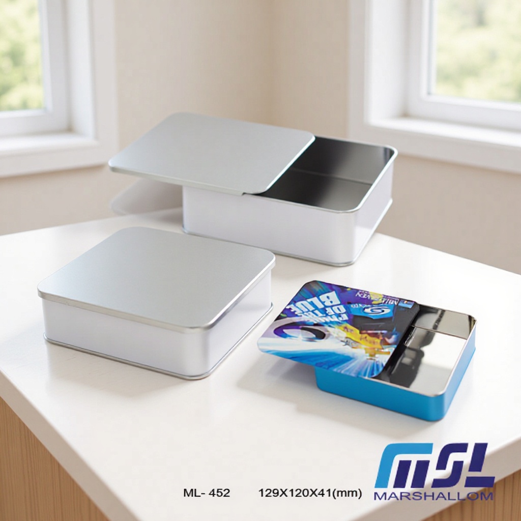 源头厂家 优惠供应精美马口铁ML-452推拉盒 通用包装盒