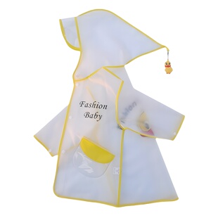 Children's Raincoat Boys and Girls Kindergarten 1-6 Years Old Children Special Long Student Thickened Rainproof Eva Poncho