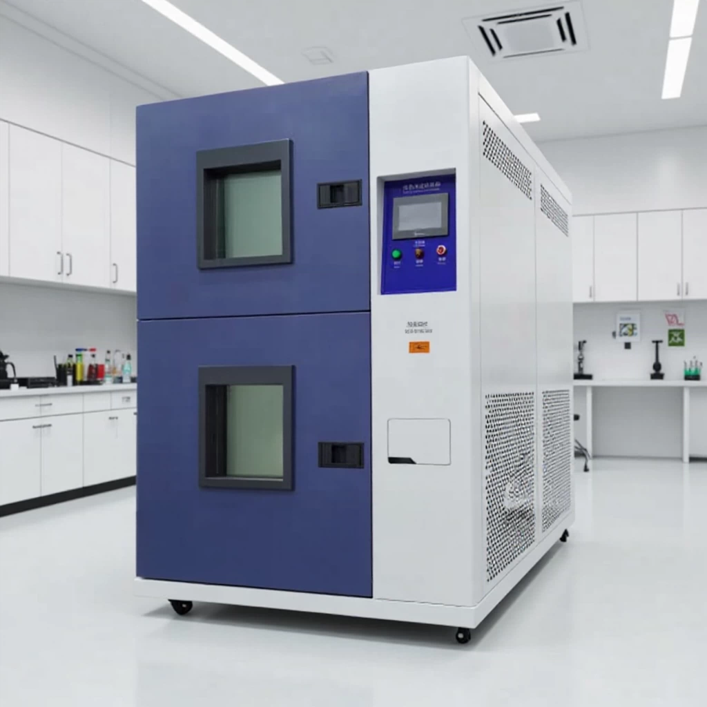 Камера для испытаний на горячий и холодный удар Камера для испытаний на удар при высокой и низкой температуре Камера для испытаний на быстрое изменение температуры Камера для испытаний на температурный удар