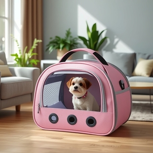 Shoulder Pet Bag, Convenient Bag for Dogs and Cats When Going Out, Hamster Travel Bag, Crossbody Breathable Portable Cat Cage